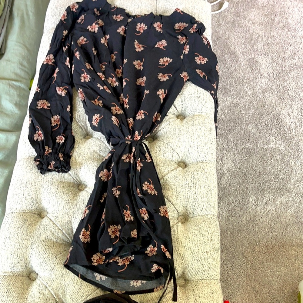 Delicate flower print dress | Loft Small